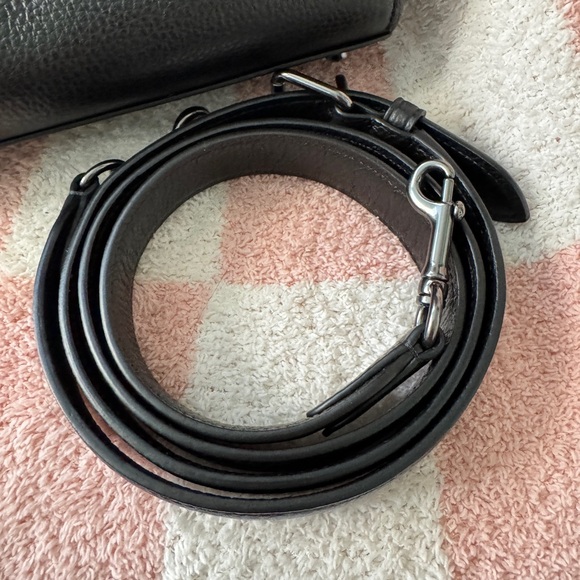 NWT snake trim Morgan satchel - Picture 7 of 9